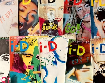 i-D Magazine | YEAR 1985 | Patsy Kensit, Kathy Kanada | Jean Paul Gaultier, Julien Temple, Nick Knight, Judy Blame, 80's Fashion, 80's Music