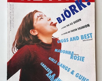 The Face Magazine | Nov 93 | Bjork, Juergen Teller | Madonna, Ryan Giggs, Charlotte Gainsbourg | Fashion, Style, David Sims, Emma Balfour