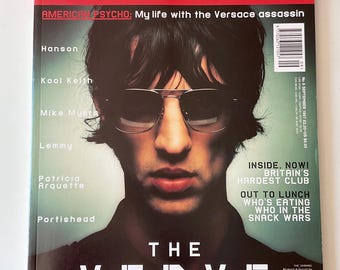 The Face Magazine | Sept 97 | Richard Ashcroft | Patricia Arquette, Mike Myers, Lemmy, Katrin Cartlidge, Portishead | Vintage Magazine