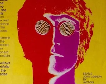Original John Lennon by Richard Avedon 1967 Original Excellent