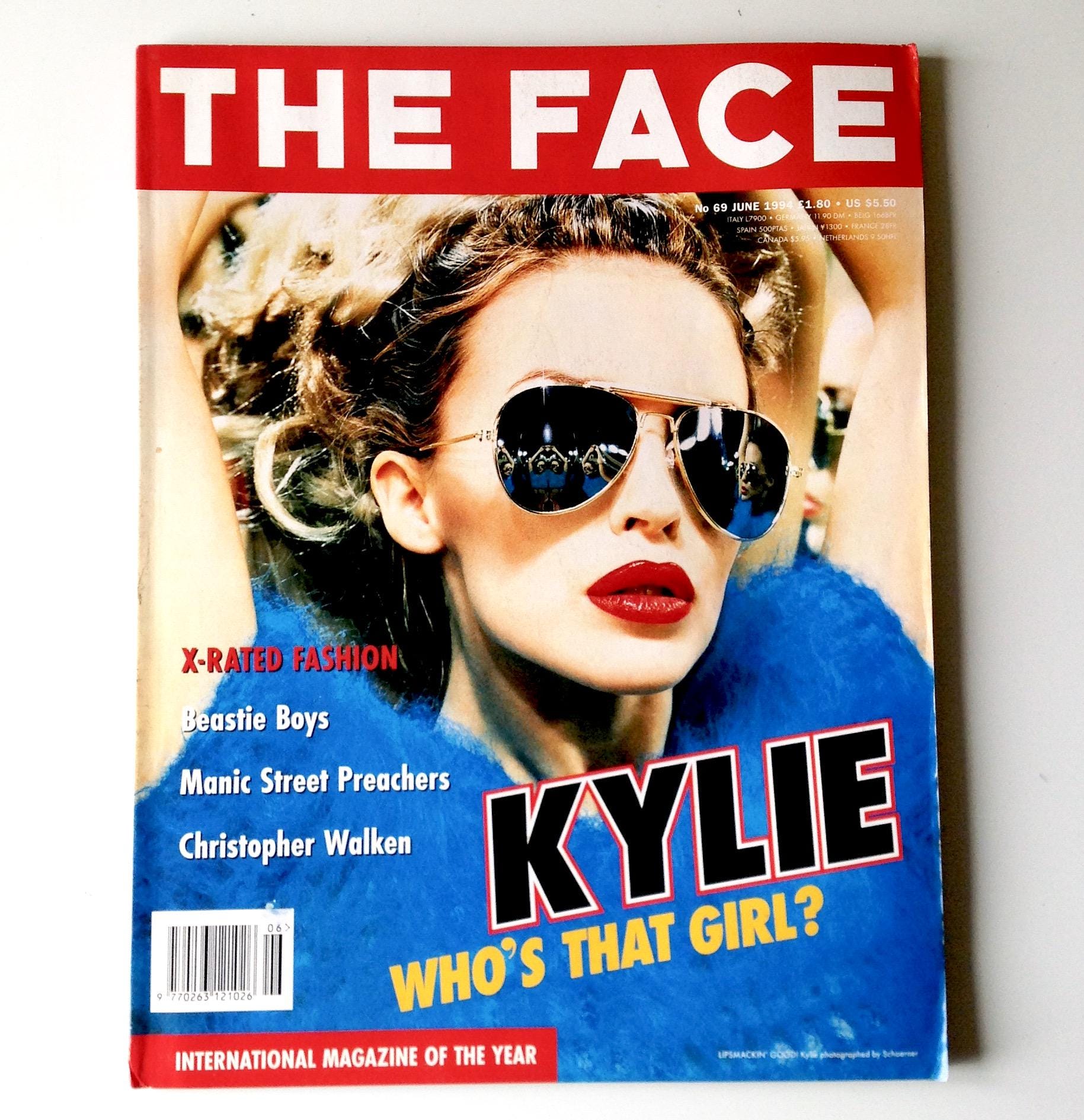 THE FACE MAGAZINE ☆ Kylie Minogue The Face Magazine | June 94 | Kylie Minogue | Milla Jovovich
