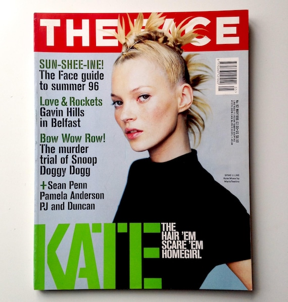 Kate Moss表紙‼️ THE FACE 2002.2 NO.61 The Face Magazine | May 96 | Kate Moss | Lou Reed, Larry Clark