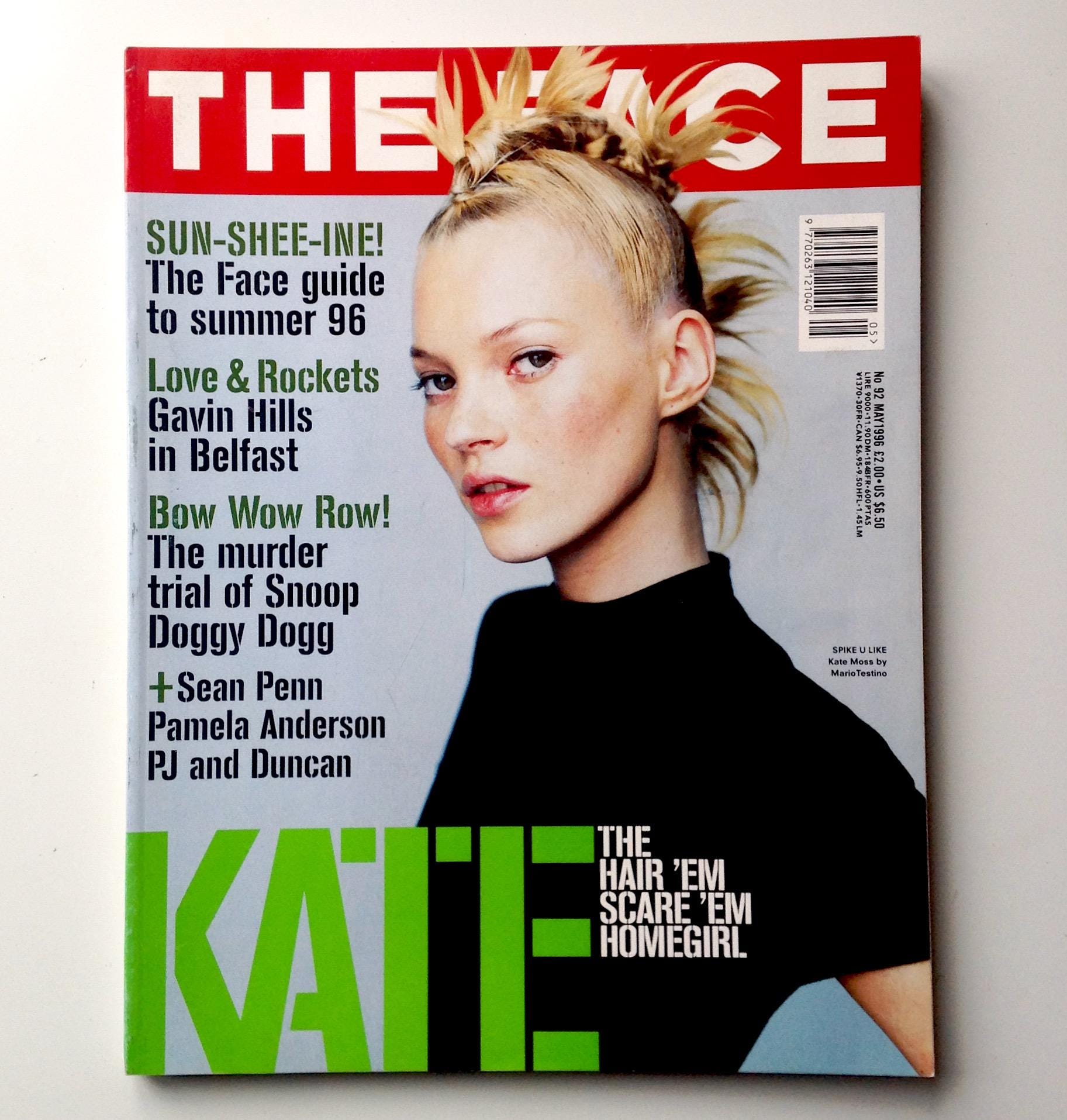 The Face Magazine | May 96 | Kate Moss | Lou Reed, Larry Clark