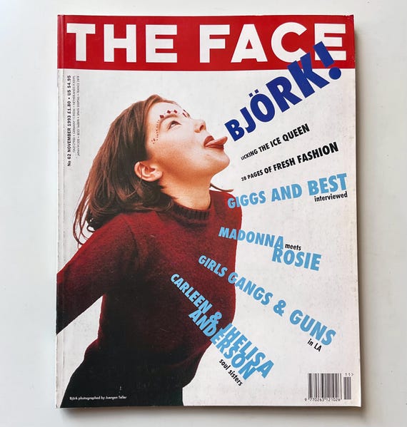 The Face Magazine | Nov 93 | Bjork, Juergen Teller | Madonna, Ryan