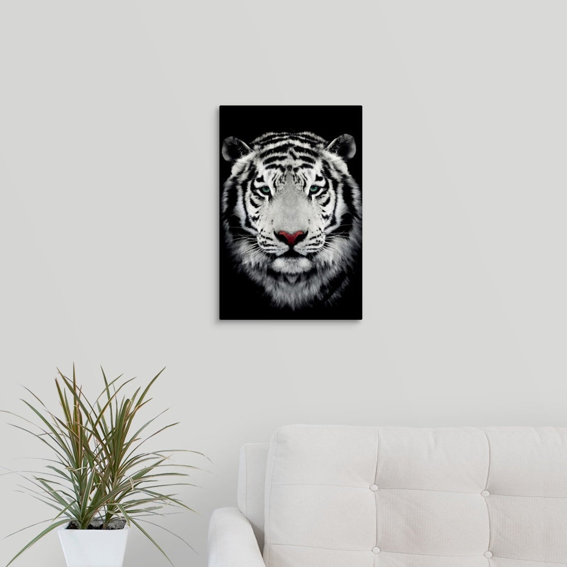 Dark Bengal Tiger Acrylic Wall Art Print - Etsy