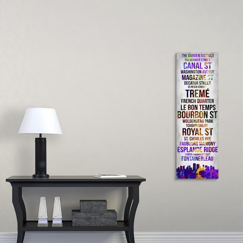 Streets of New Orleans I Canvas Wall Art Print - Etsy