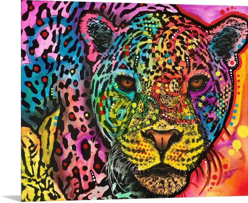 Leopard Spots Metal Wall Art Print - Etsy