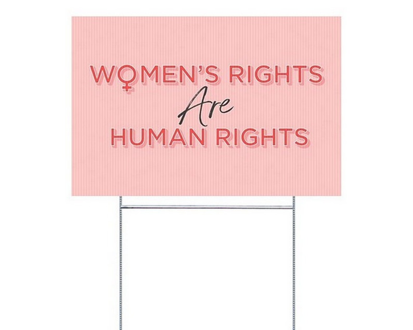 Women's Rights Doublesided Yard Sign With Hframe Ground Etsy