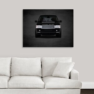 Range Rover Canvas Wall Art Print - Etsy