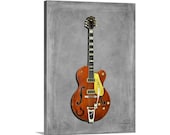 Gretsch 6120 ChetAtkins 56 Canvas Wall Art Print