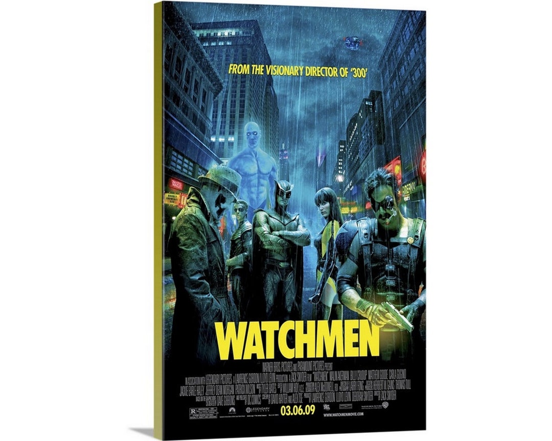 Watchmen Movie / Show 2008 Home Theater Canvas Wall Art Etsy.de