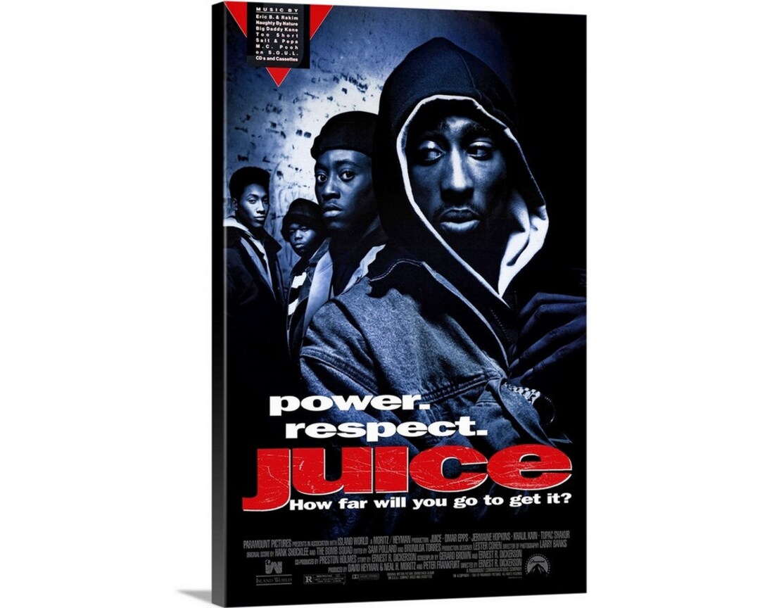 Juice Movie / Show 1992 Home Theater Canvas Wall Art Print Etsy