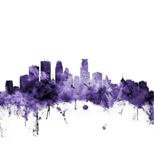 Minneapolis Skyline Etsy