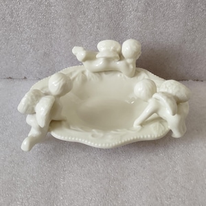Soap Trinket Dish Angels Cherubs