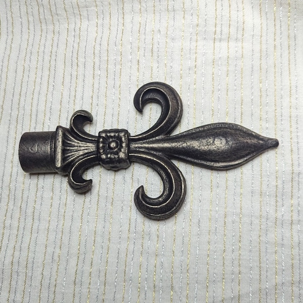 Large Curtain Rod Finials Etsy