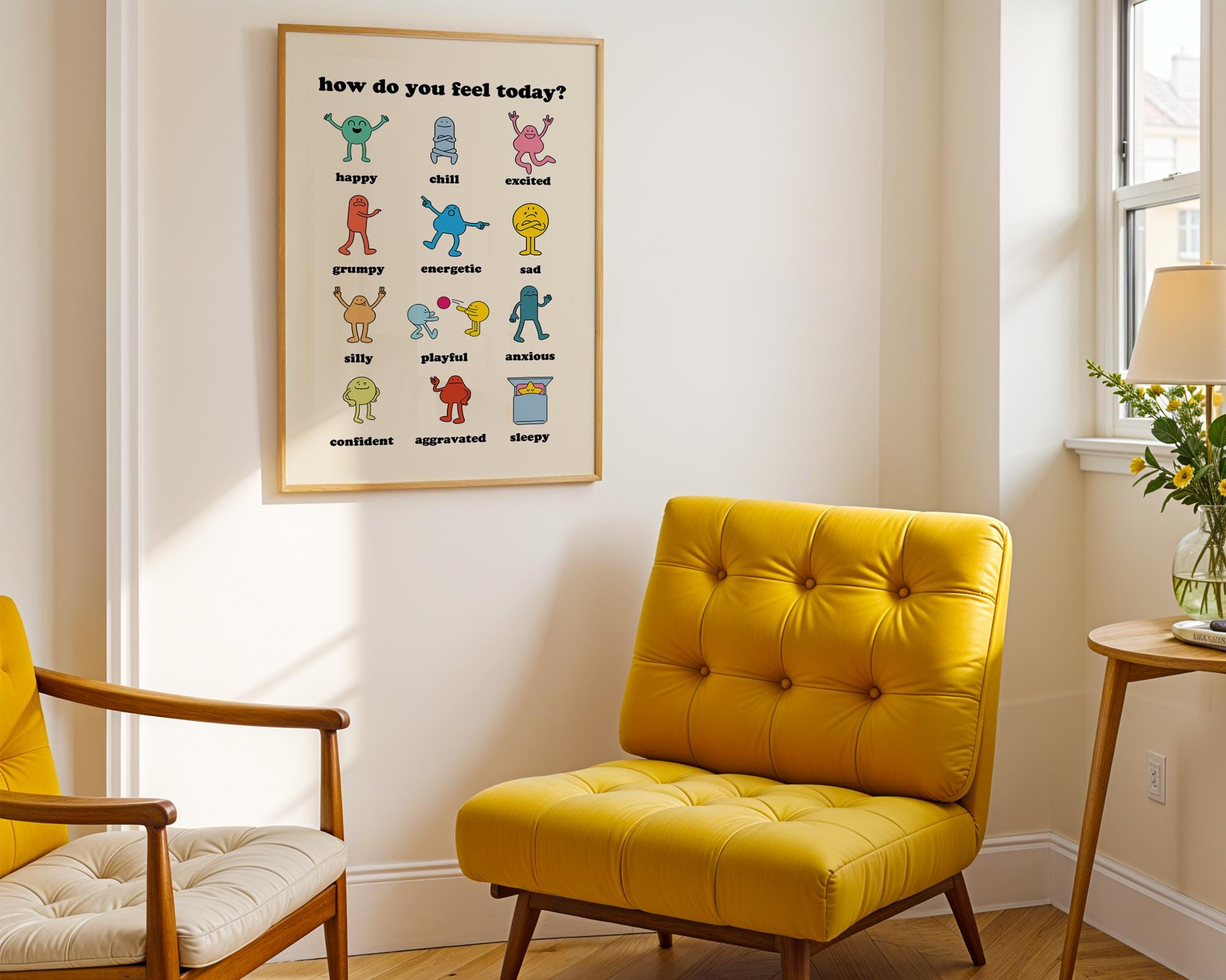 How Do You Feel Today? Emotions Chart, Classroom Decor, Emotional ...