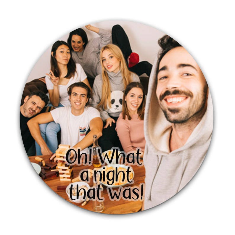 Fun Photo Sticker Scrapbook Ephemera Photo Sticker Journal Sticker Custom Photo Sticker Selfie Photo Sticker Personalised Sticker