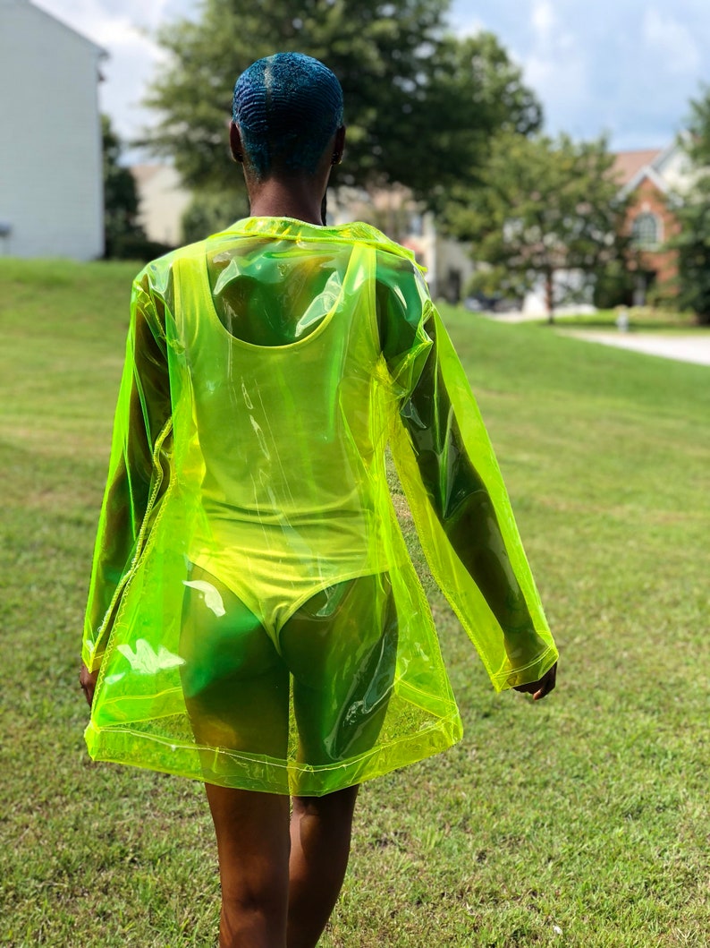 Plastic / Clear / Vinyl Jacket Etsy