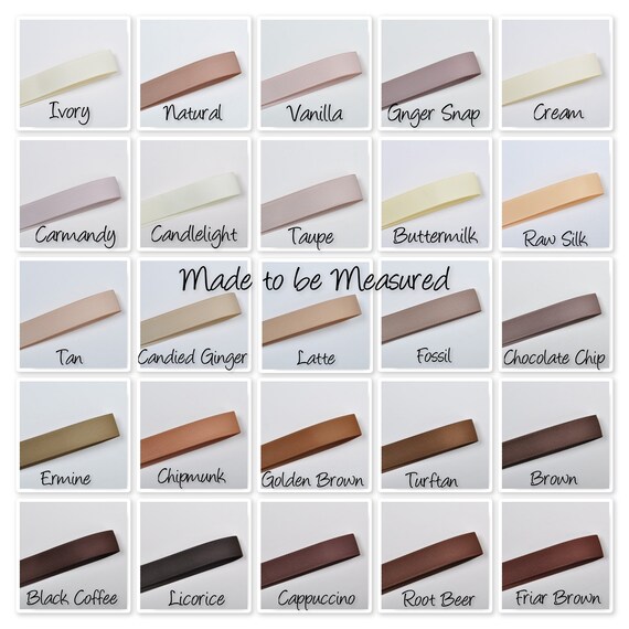 38 Grosgrain Ribbon CHOCOLATE CHIP 5 yards