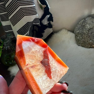 Carnelian Crystal Tower