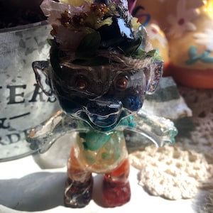 Lg. Chakra Crystal Garden Troll