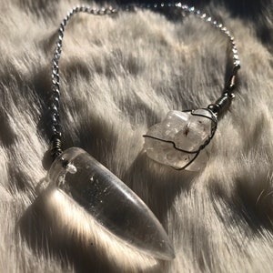 Garden Quartz Crystal Pendulum