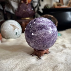 Purple Mica Sphere