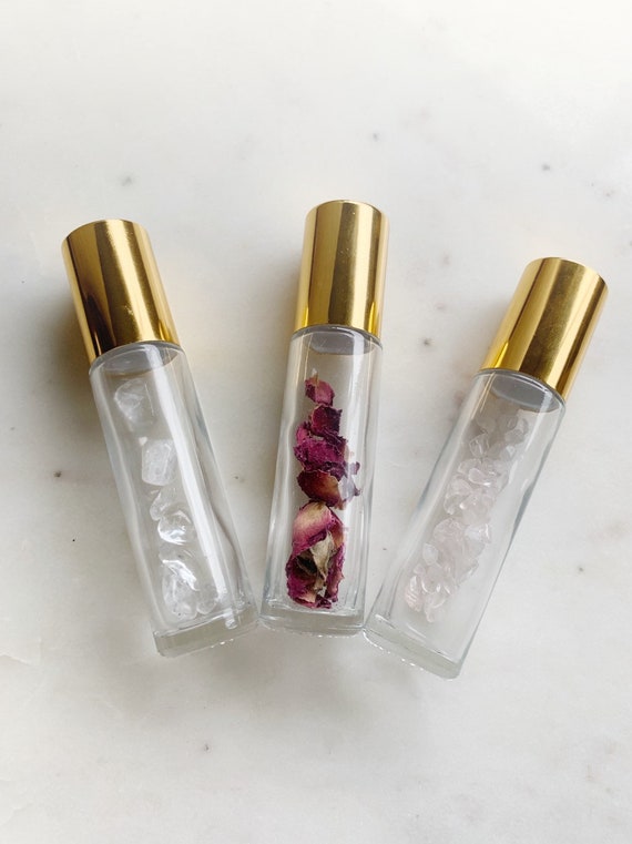 3 pack rollers: quartz, rose, rose quartz