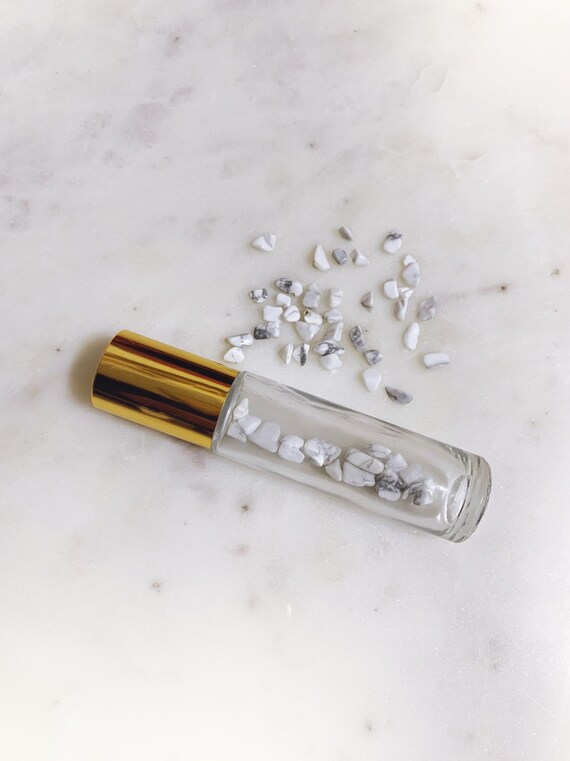 Howlite Roller Bottle
