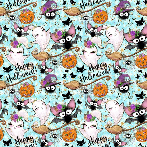 Halloween knit fabric discount