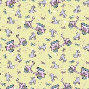 dragon fabric, cotton fabric, knit fabric, knit by the yard, girl fabric, summer fabric, dragon prints, balloon fabric, baby dragon fabric,