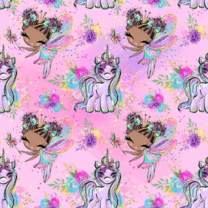 fairy fabric, unicorn fabric, dragon fabric, castle fabric, fairy prints, cotton fabric, knit fabric, fabric by the yard, fairies, magical