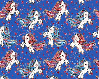 patriotic fabric, red white and blue, patriotic unicorns, 4th of july unicorns, statue of liberty, liberty fabric, red fabric, blue fabric