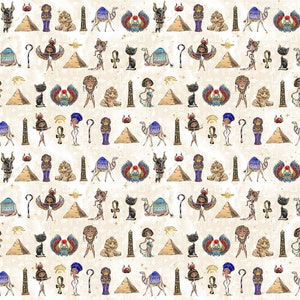 Ancient hieroglyphics, Egypt fabric, Egyptian fabric, Sarcophagus fabric, Sphinx fabric, Pyramids fabric, Camels fabric, Desert fabric,