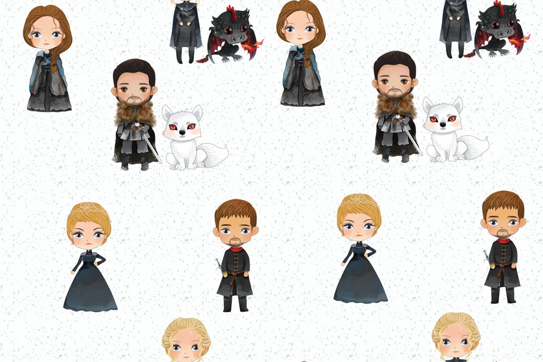 Game of Thrones Fabricfabric by the Yard Cotton Fabric Knit Etsy