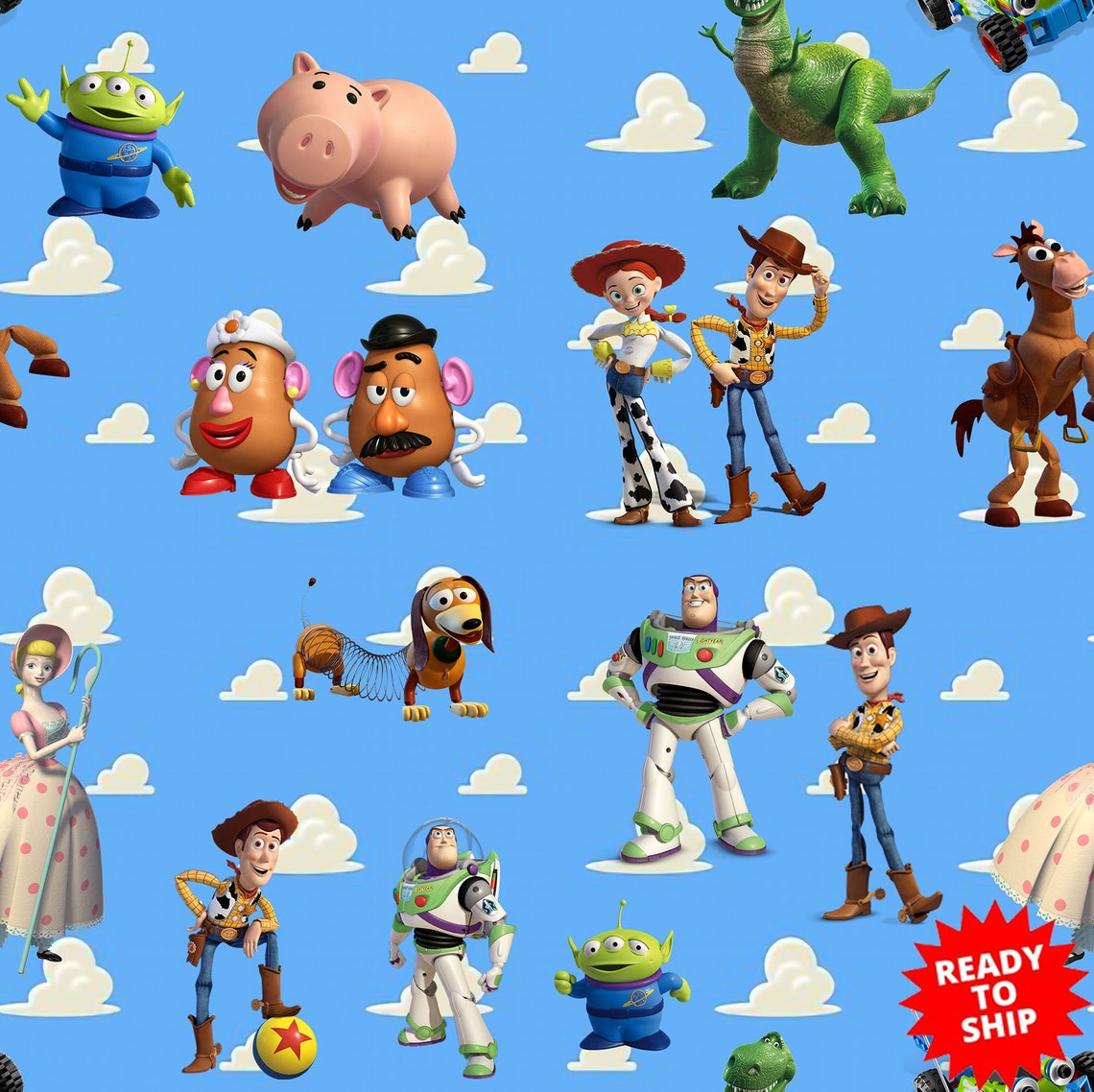 toy story fabric by the yard