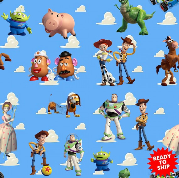 toy story jersey knit fabric