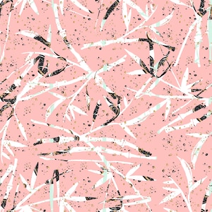panda fabric jungle fabric cotton fabric knit fabric fabric by the yard cotton by the yard panda prints pandas on trees panda patterns