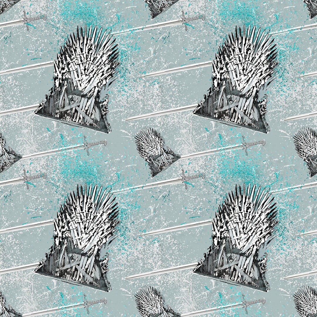 Game of Thrones Fabricfabric by the Yard Cotton Fabric Knit Etsy