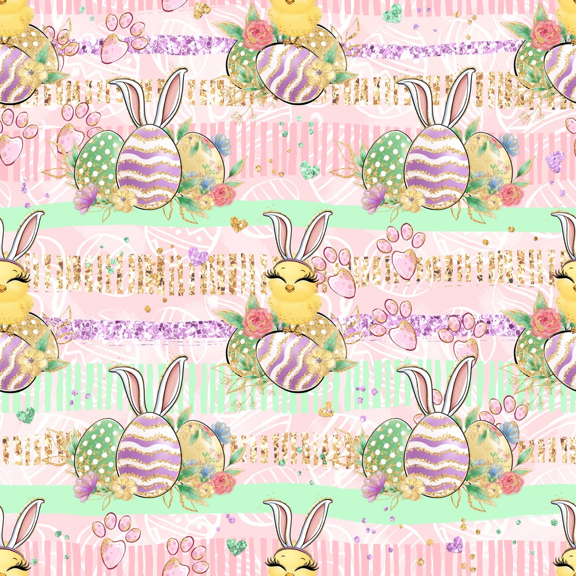 Easter Fabric Bunny Fabric Cotton Fabric Knit Fabric Etsy UK