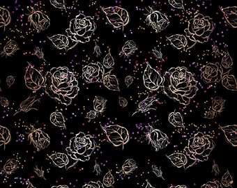 Marilyn Monroe fabric, Audrey Hepburn fabric, roses fabric, Floral skulls, cotton by the yard, knit by the yard, Halloween fabric, floral