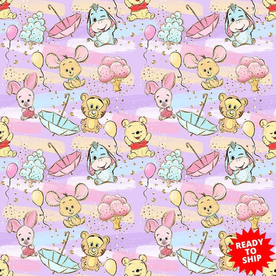 Winnie the pooh fabric disney fabric 