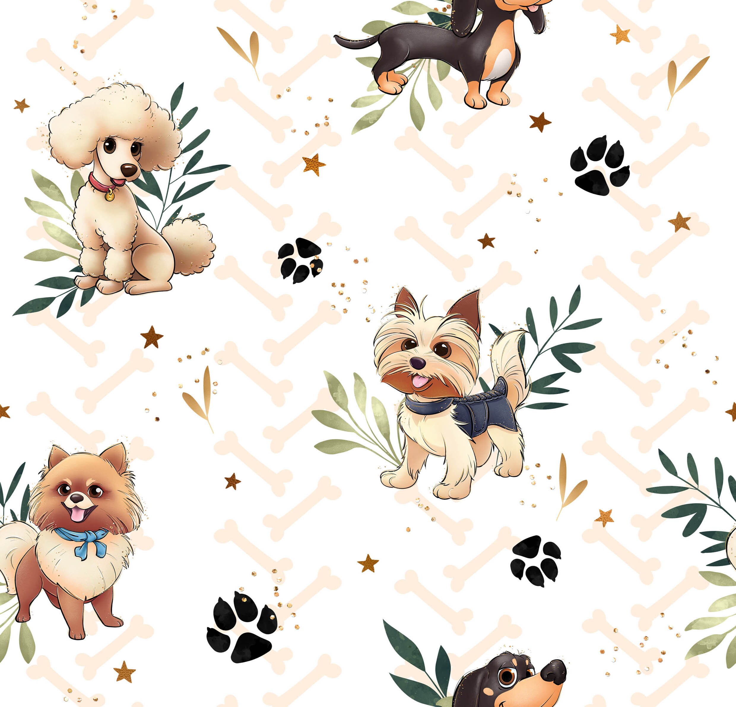 Yorkie Chiffon Cover Up - Cartoon Yorkie Chiffon Cover Up - Cartoon