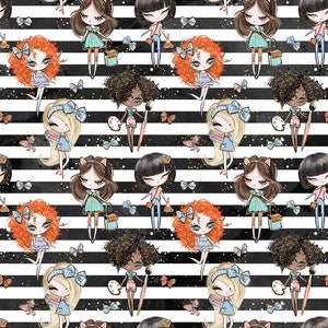 school fabric, school bus fabric, school supplies fabric, cotton fabric, knit fabric, quilting fabric, math fabric, fabric by the yard, doll
