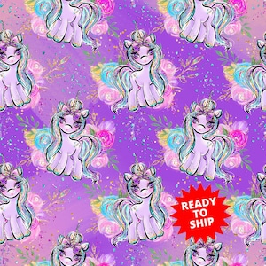 fairy fabric, unicorn fabric, dragon fabric, castle fabric, fairy prints, cotton fabric, knit fabric, fabric by the yard, fairies, magical