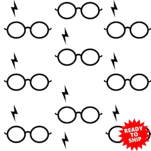 Wizard glasses, Wizard prints, owl fabric, magic fabric, wizards fabric, knit by the yard, cotton fabric, fabric