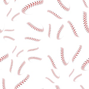 Baseball fabric, sports fabric, ball fabric, baseball stitching, cotton by the yard, knit by the yard, fleece by the yard, sports knit, ball