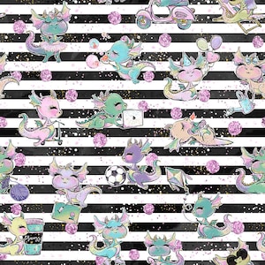 dragon fabric, cotton fabric, knit fabric, knit by the yard, girl fabric, summer fabric, dragon prints, balloon fabric, baby dragon fabric,