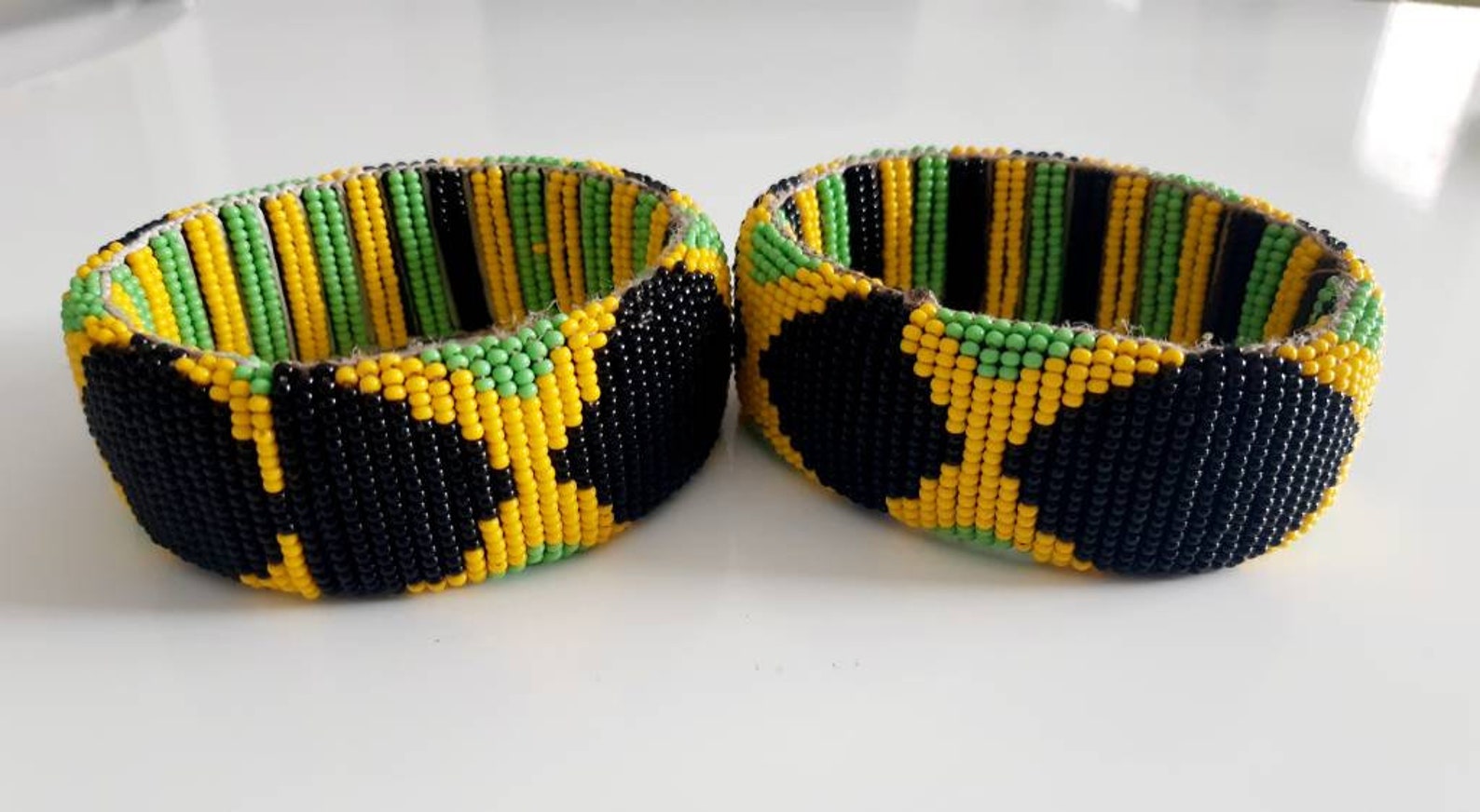 Jamaican Flag Bracelets Etsy