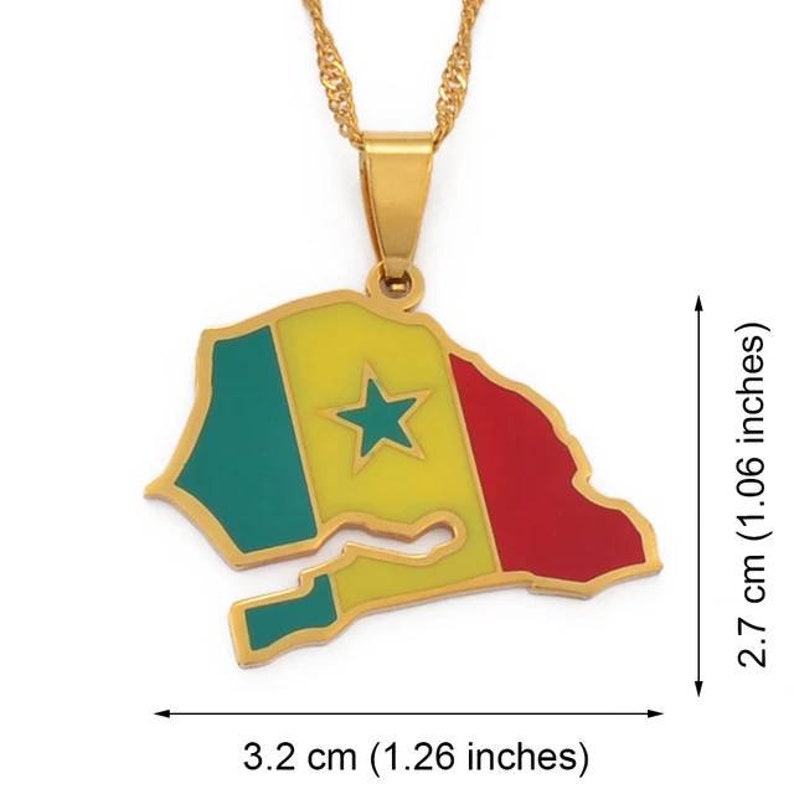 Senegal Pendant Necklace